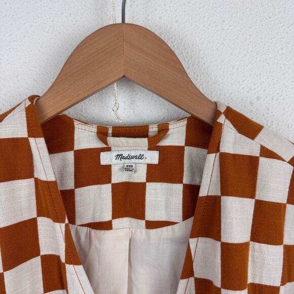Madewell Checkerboard Wrap Jacket - Picture 3 of 8